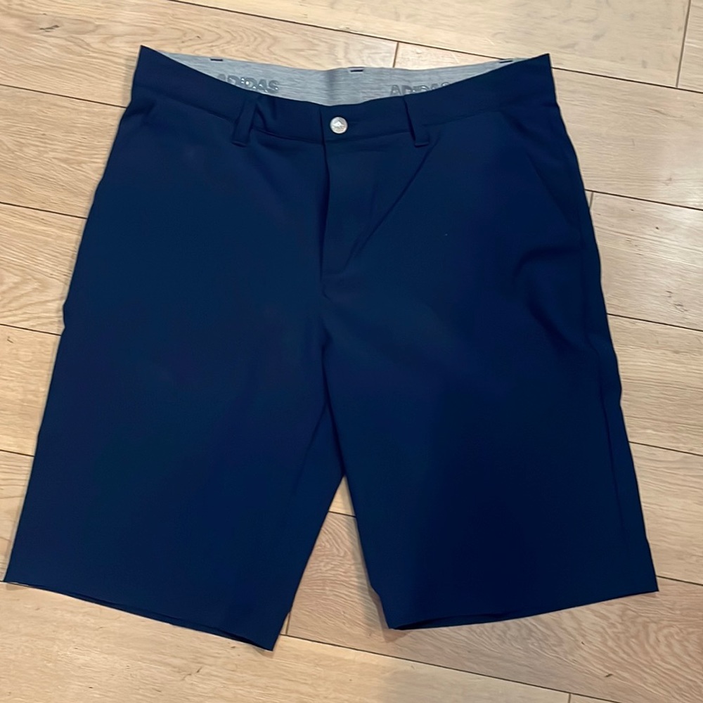 Adidas Golf Shorts - 32 - Navy Blue